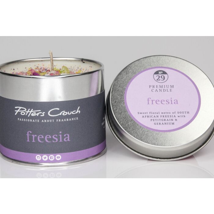 Potters Crouch - Candle Tin - Freesia-1